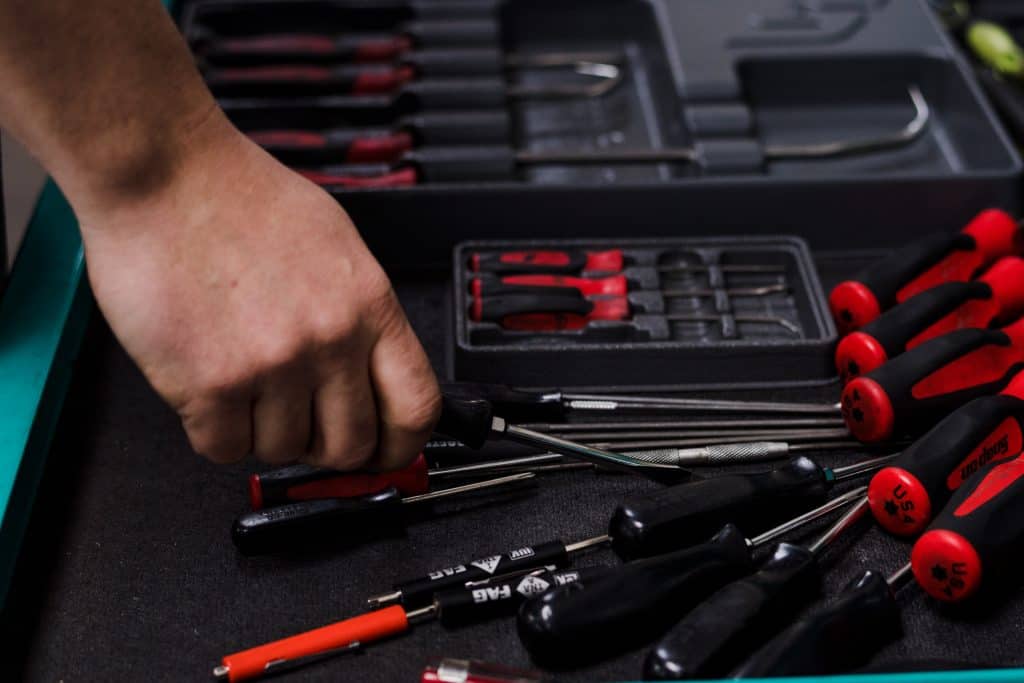 Picture of various Work tools